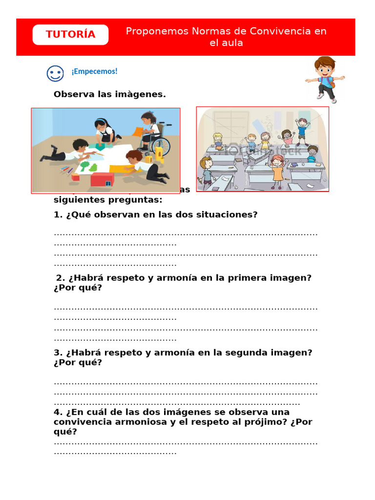 Normas de Convivencia en el Aula | PDF | Aprendizaje | Cognición