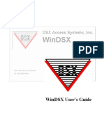 WinDSX User Guide