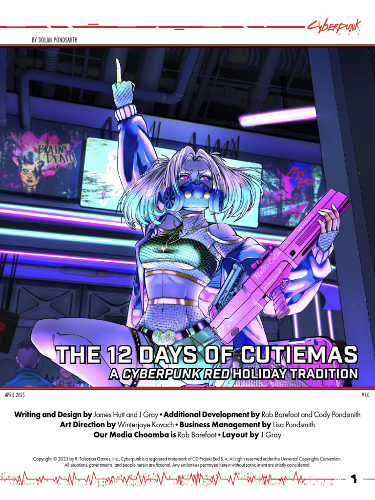 RTG CPR DLC 12DaysofCutiemas | PDF | Ammunition