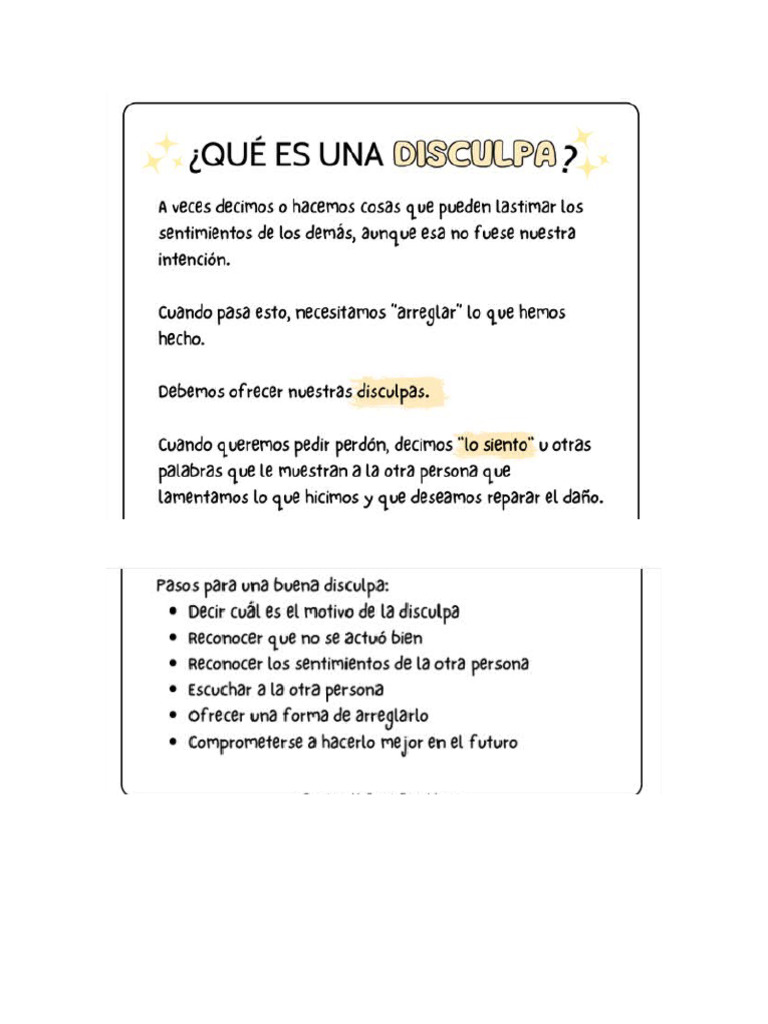 El Poder de A Disculpa | PDF