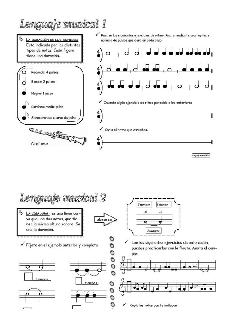 Lenguaje Musical | PDF