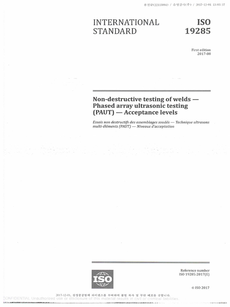 Iso 19285 (Pa) | PDF