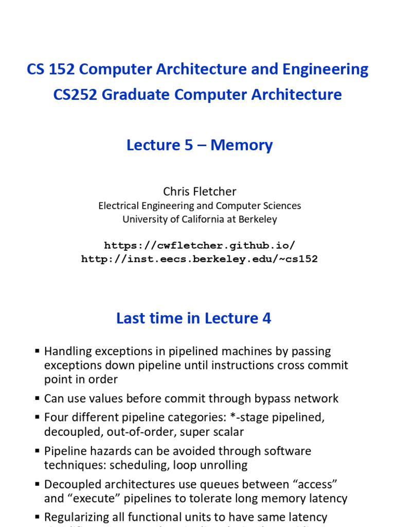 Memory Latency and Working Set Analysis | PDF | Dynamic Random Access ...