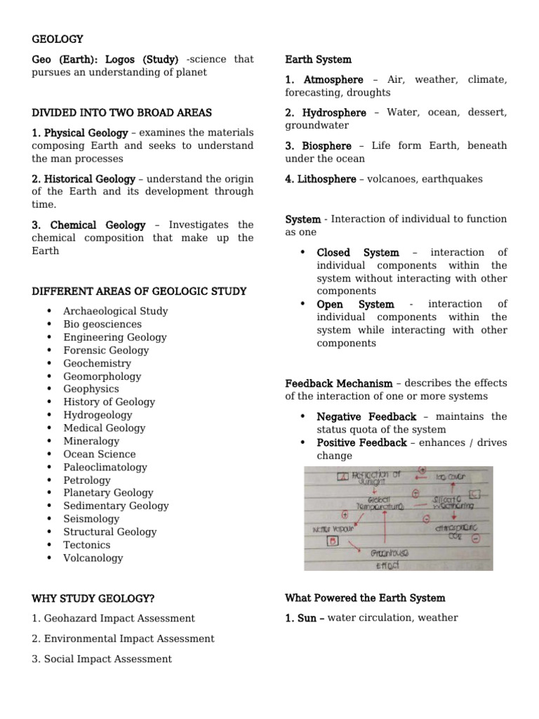 Comprehensive Overview of Geology | PDF | Sedimentary Rock | Lava