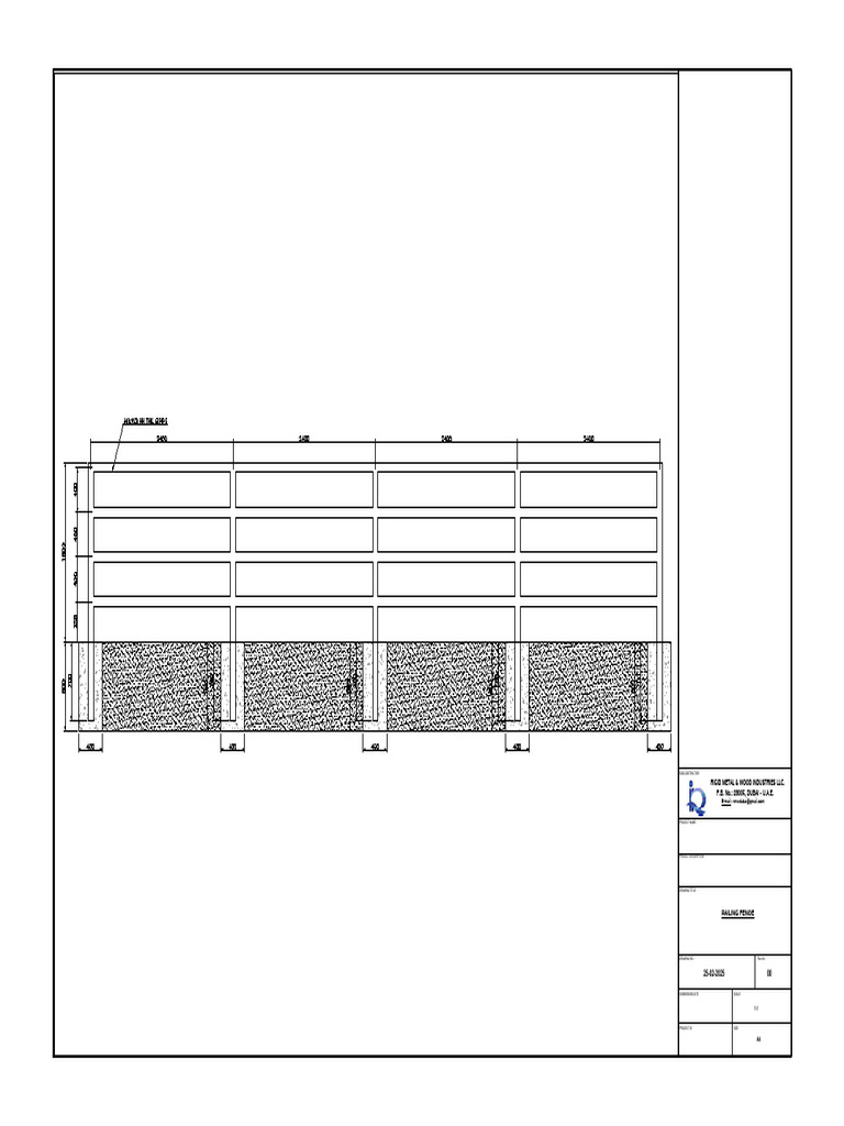 Railing Fence Project Submission | PDF