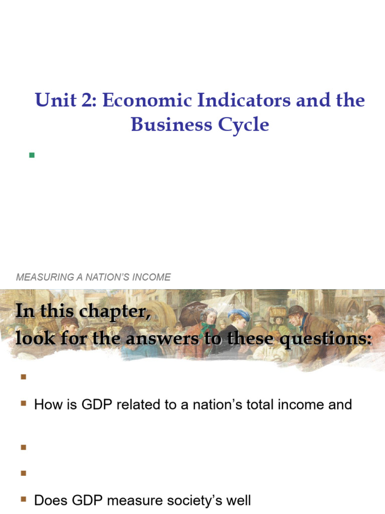 Understanding GDP and Economic Indicators | PDF | Gross Domestic ...