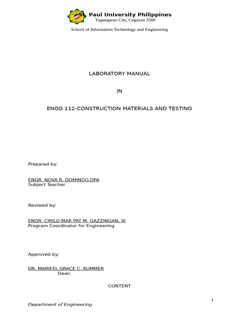 Enhancing CMT Lab Efficiency | PDF | Deformation (Engineering ...