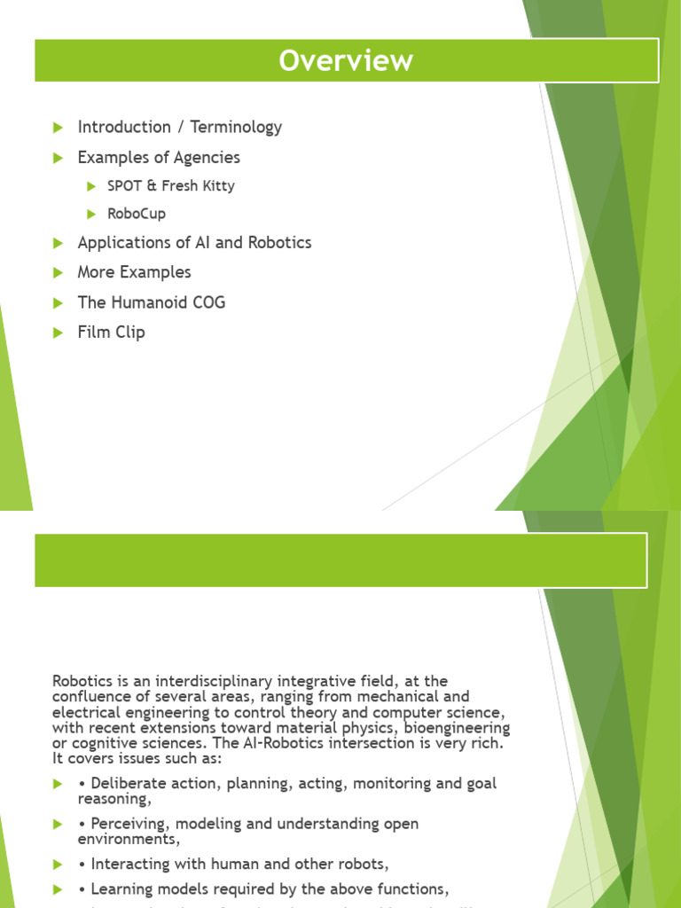 Robotics Curriculum Overview | PDF | Robot | Robotics