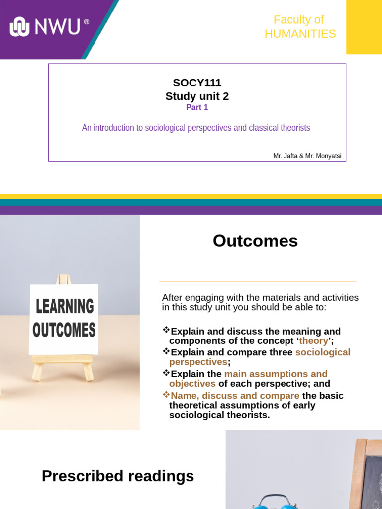 SOCY111 Unit+2 Part+1 | PDF | Émile Durkheim | Sociology