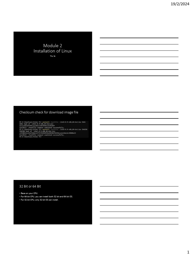 Linux Installation Guide and Partitioning | PDF