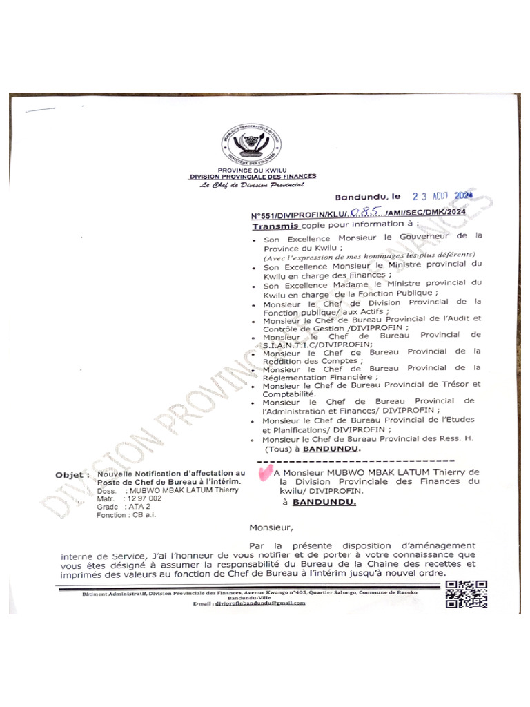PDF Notification | PDF