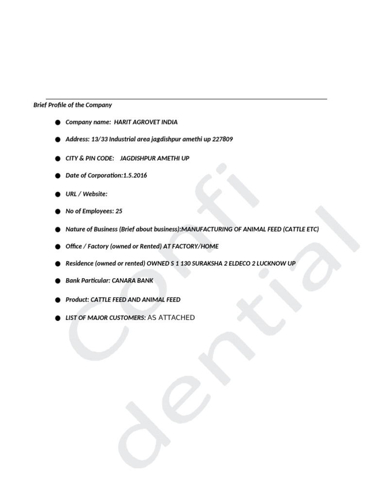One Pager Client Detail (1) (1) | PDF | Personal Finance | Liability ...