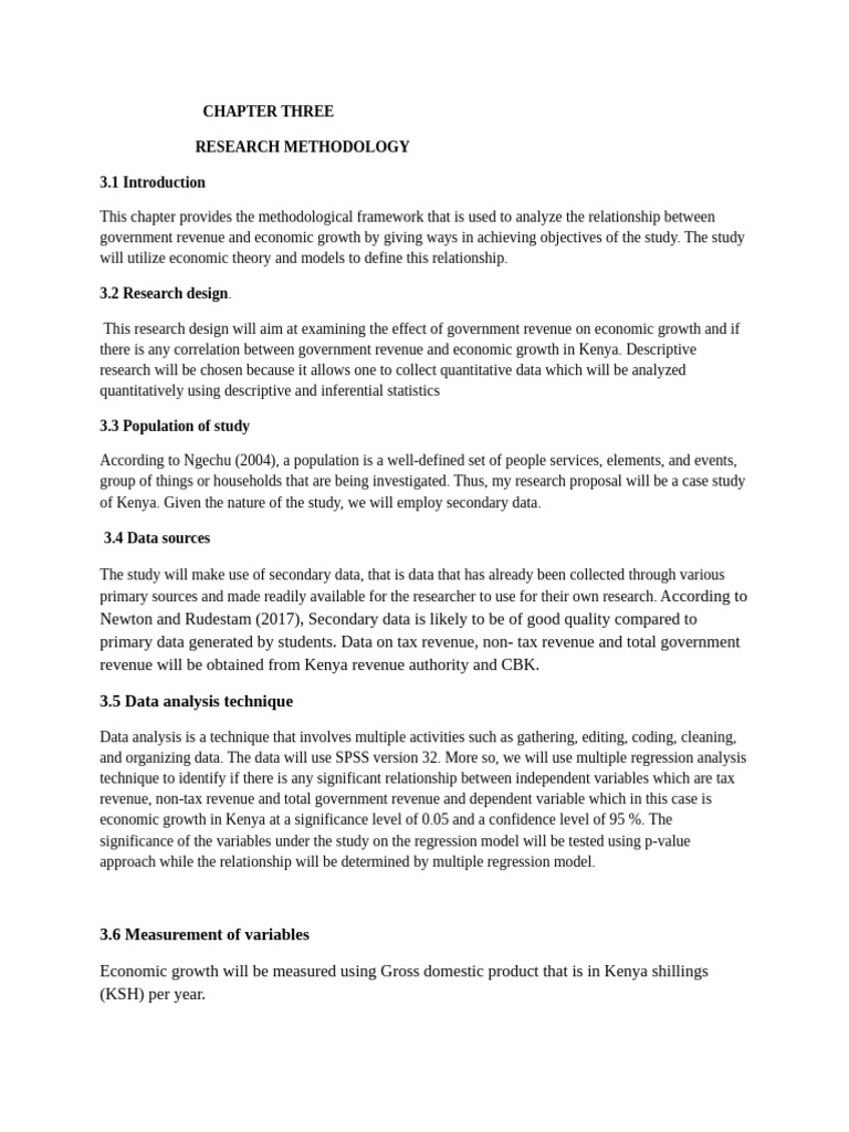 Government Revenue and Economic Growth Analysis | PDF | Data Analysis ...