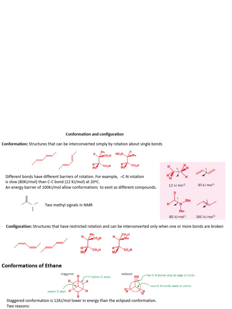 Conformational Analysis in Organic Chemistry | PDF | Conformational ...