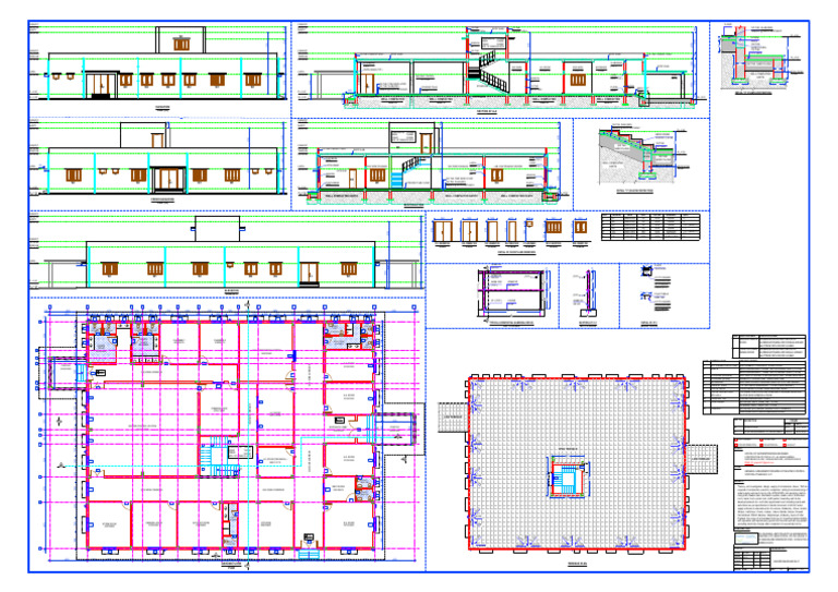 Master Control Station Layout Details | PDF | Stairs | Architectural ...