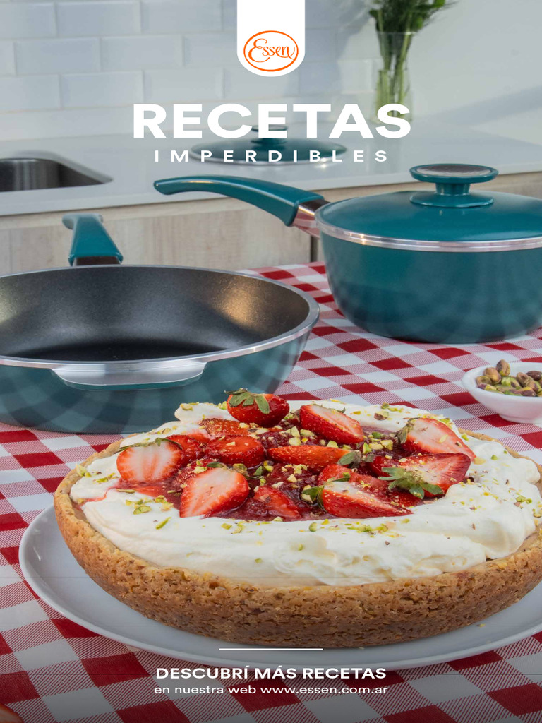 Recetario Ciclo Essen | PDF | Tarta de queso | Ricotta