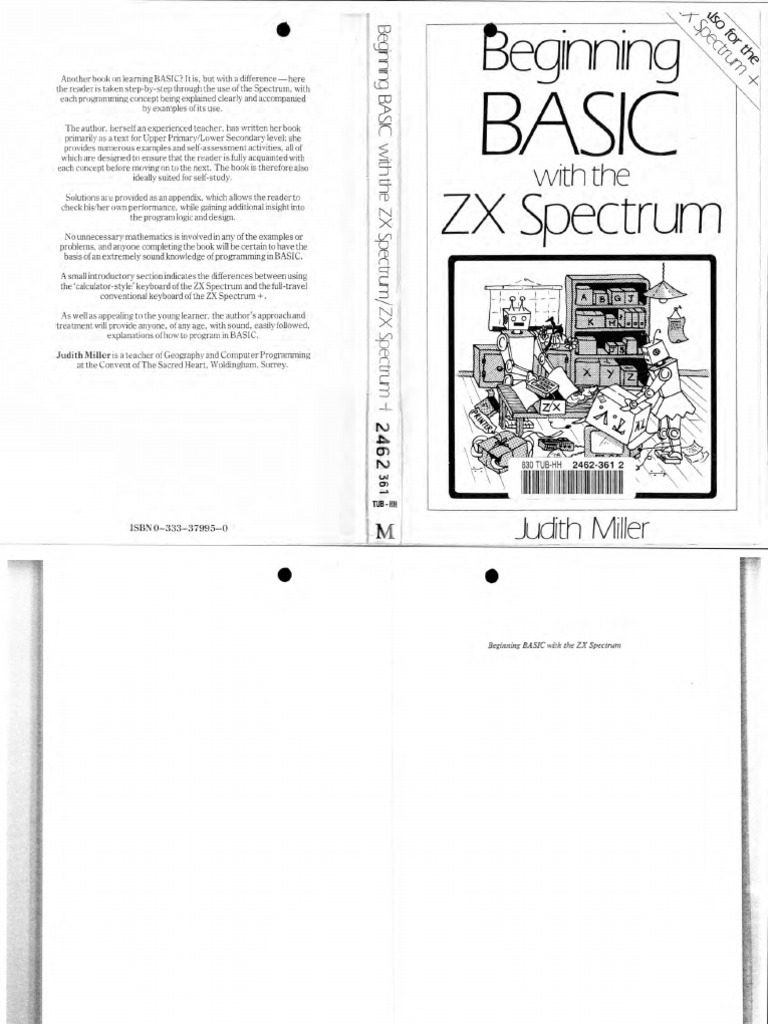 Beginning Basic With The ZX Spectrum | PDF | Computer