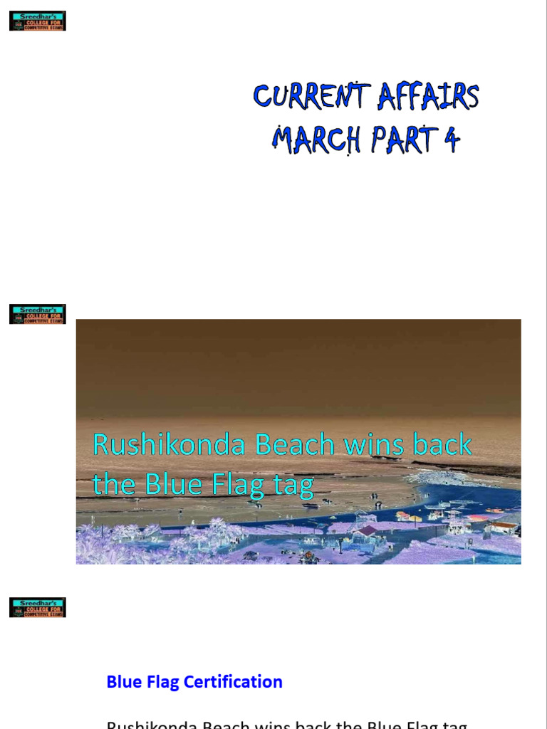 Current Affairs March 2025 Highlights | PDF