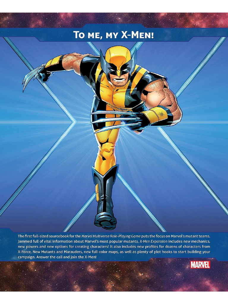 Marvel Multiverse Role-Playing Game - X-Men Expansion 001 (2024 ...