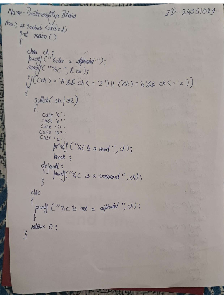 C Assignment 3 | PDF