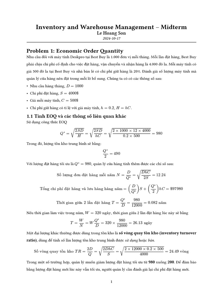 Inventory | PDF