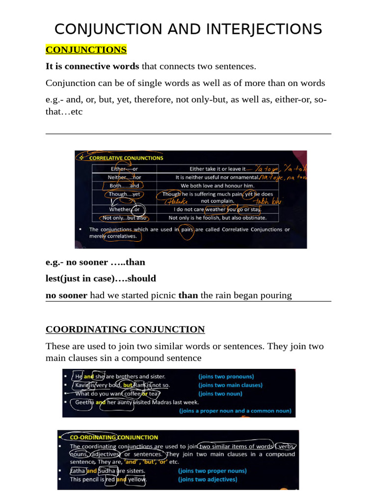 Conjunction | PDF