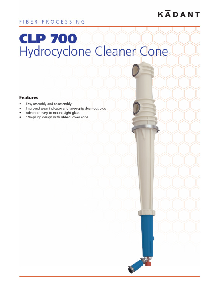 CLP 700 Hydrocyclone | PDF