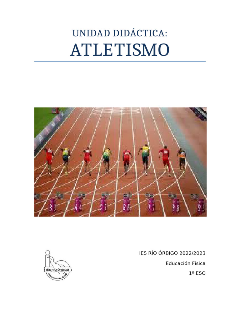 Introducción al Atletismo en Educación Física | PDF | Deporte del ...