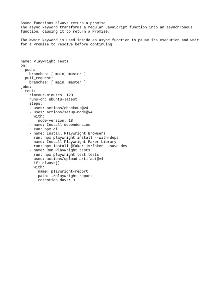 Playwright Testing with Faker Integration | PDF