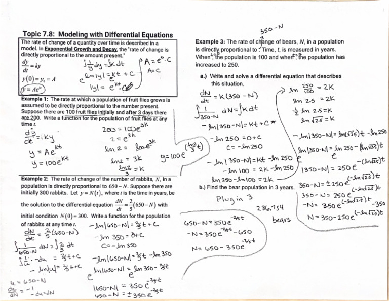 Notes 7.8 | PDF