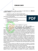 Comunicado Mesa GU 25-11-08 (26-11)