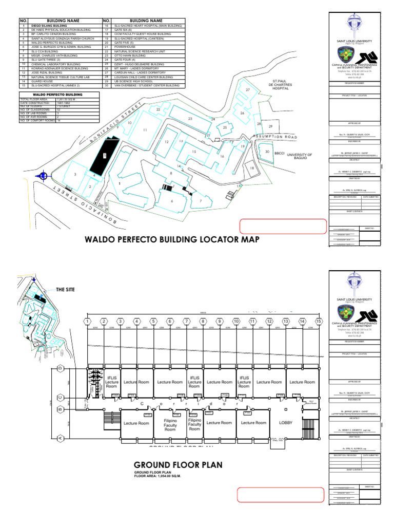 SLU Building Overview and Maps | PDF