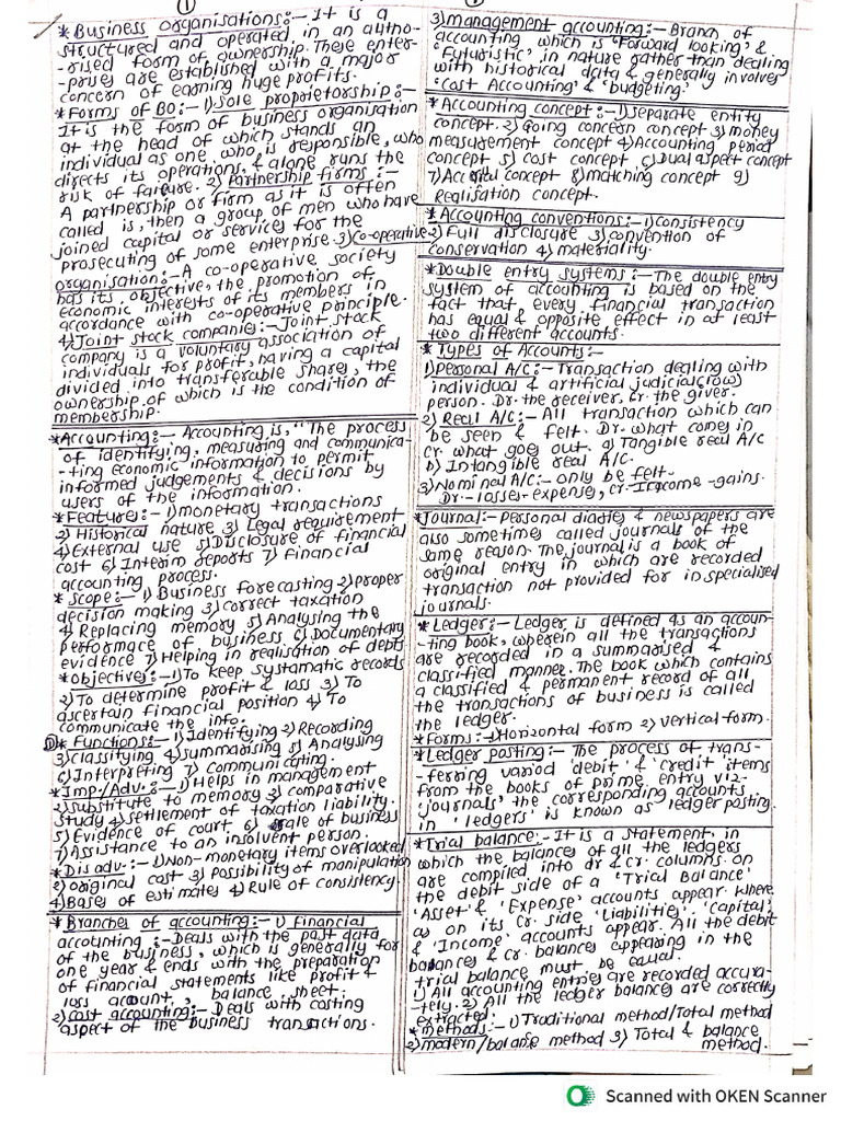 MA Notes | PDF