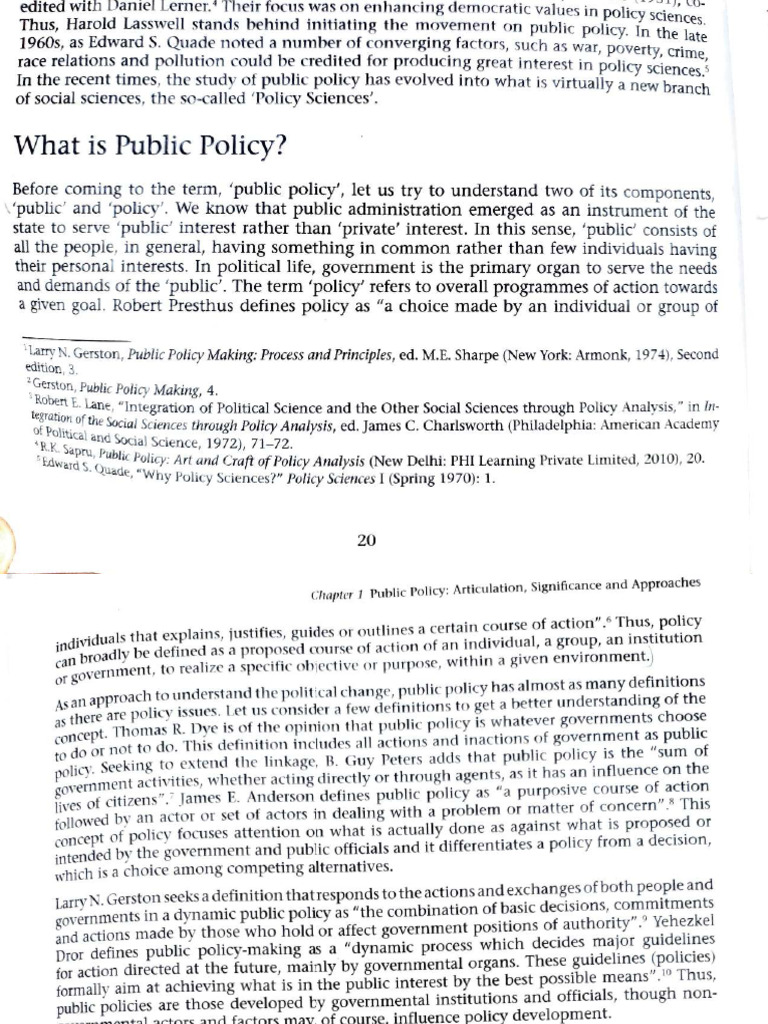 public policy 3 | PDF