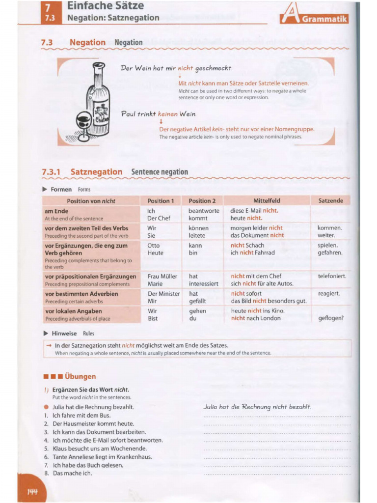 Negation | PDF