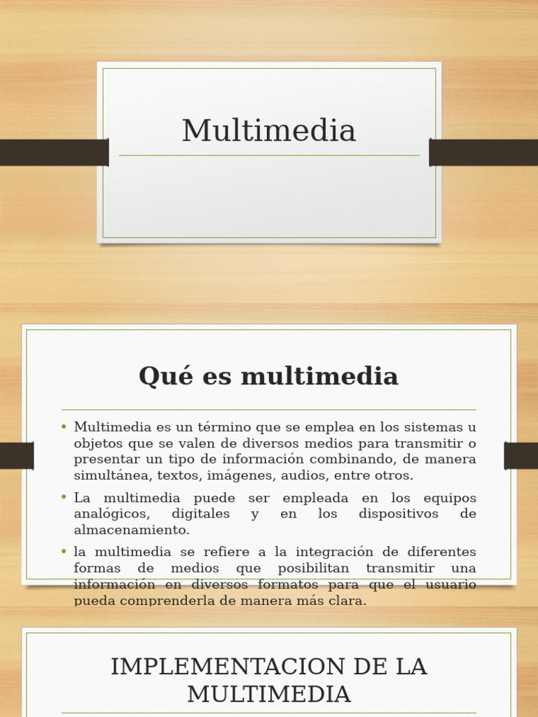 Multimedia | PDF | Multimedia | Informática