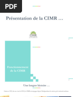 Taux et fonctionnement de la CIMR au Maroc | PDF | Retraite | Retraites
