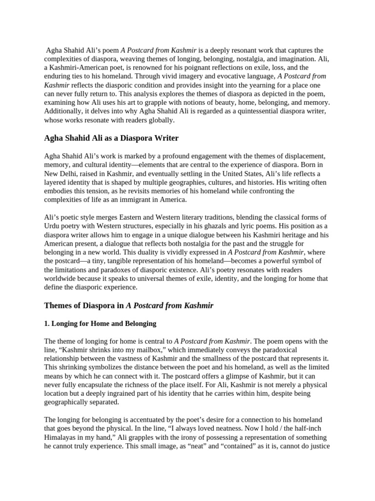 themes-of-diaspora-in-ali-s-poem-pdf-identity-social-science