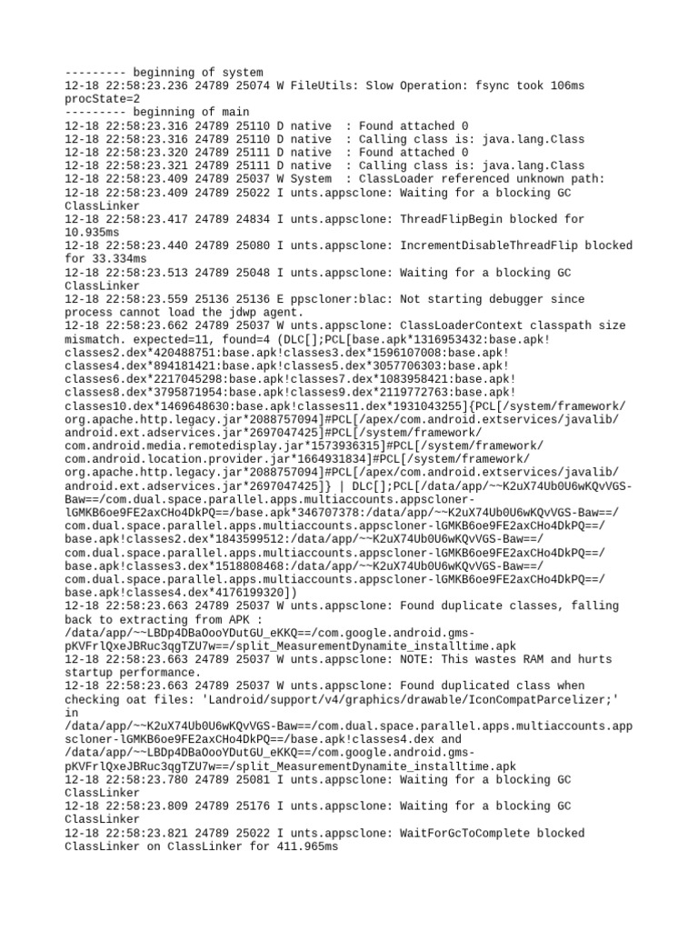 Android App Performance Logs Analysis | PDF | Android (Operating System ...