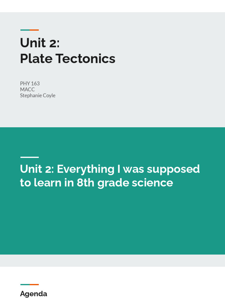 Notes +Unit+2+for+BHS | PDF | Rock (Geology) | Plate Tectonics