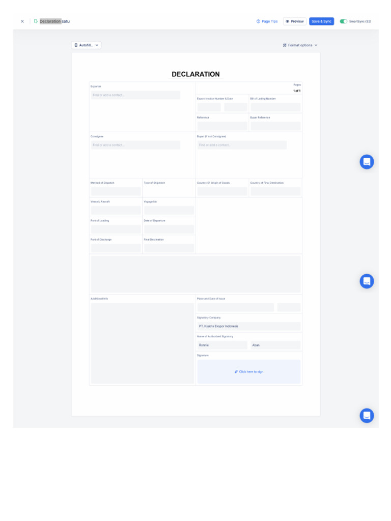 Incodocs - Declaration | PDF
