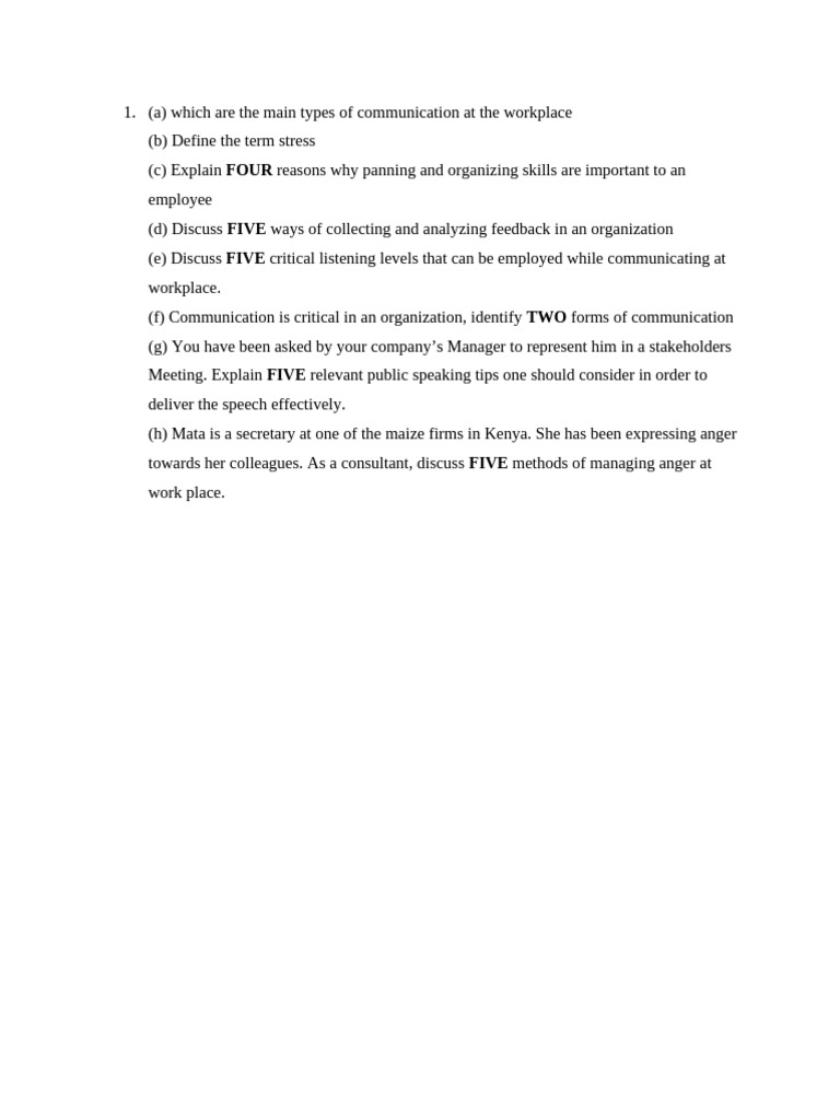 Assignment For Employability Skills | PDF