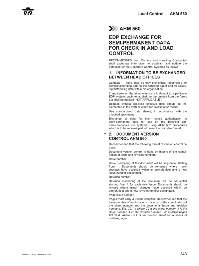 AHM 560: Load Control Guidelines | PDF