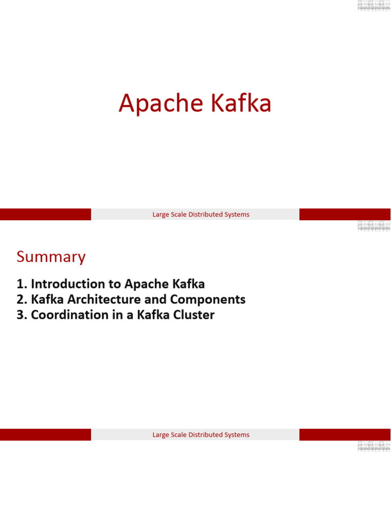 Kafka Architecture and Cleanup Policies | PDF | Replication (Computing ...
