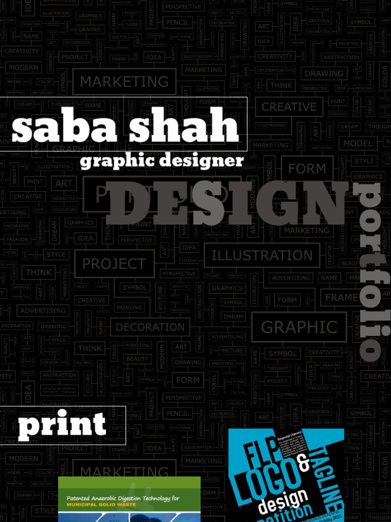 Saba Shah Graphic Designer Portfolio | PDF