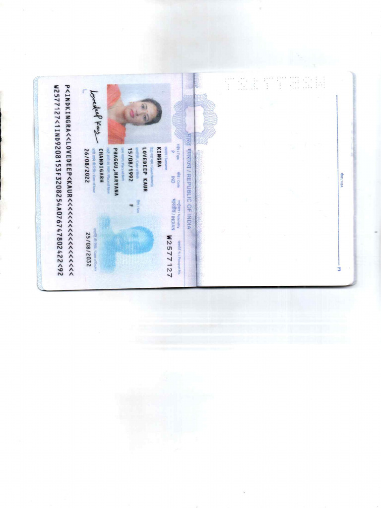 Lovedeep Passport | PDF