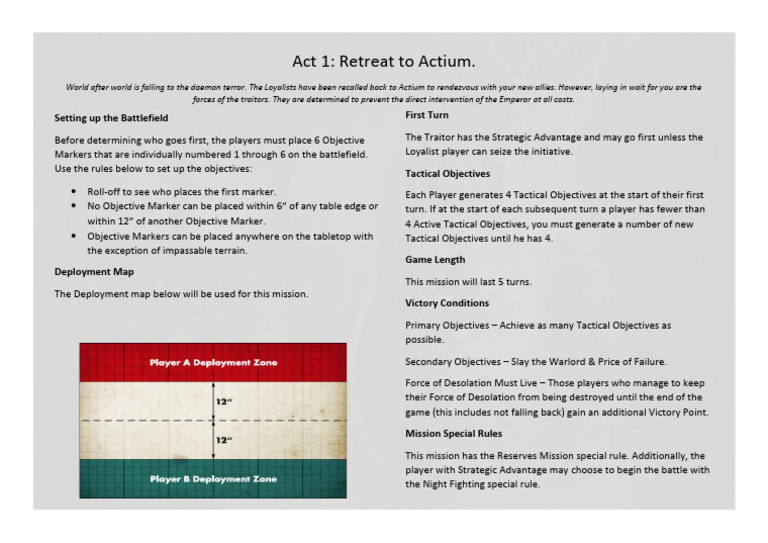 Mission 1 | PDF | Military | Military Operations