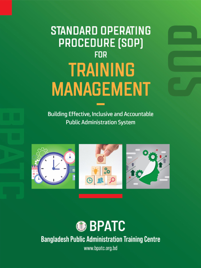 BPATC Training Management SOP | PDF | Disciplines | Integrity