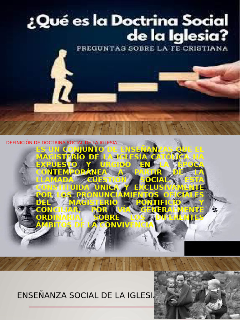 Doctrina Social de la Iglesia Católica | PDF | Iglesia Católica ...