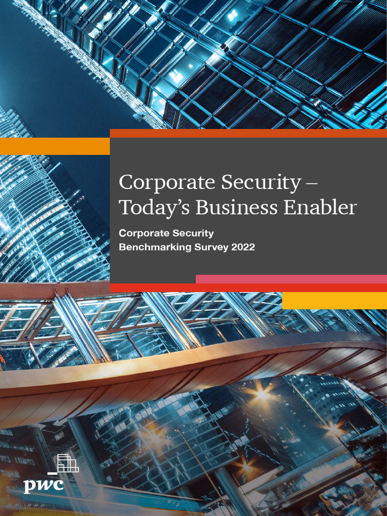 PWC Corporate Security Benchmarking Survey 2022 | PDF | Business ...